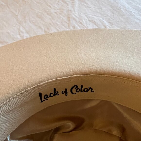 Lack of Color | Cream | Boater Hat main image 5